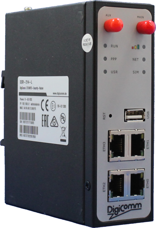 DSR-214 L kompakter LTE | UMTS- Router