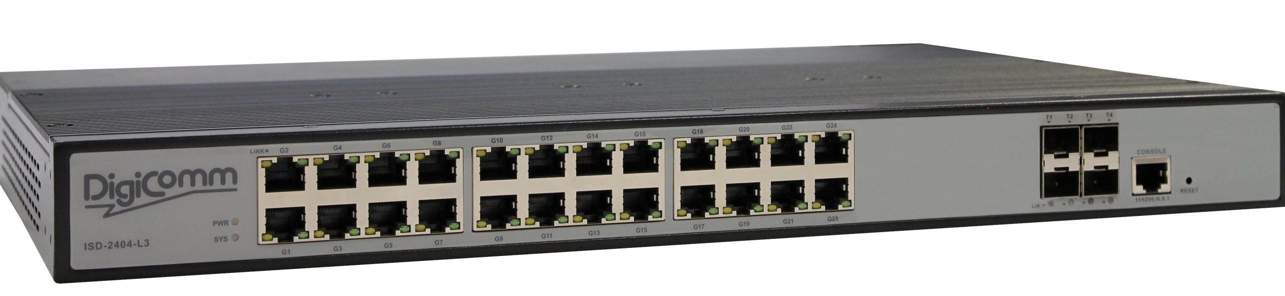 ISD-2404-L3 industrial managed Ethernet Switch